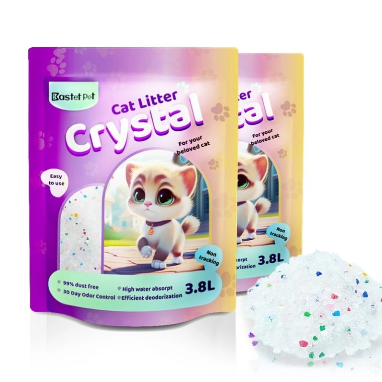 1Crystal Unscented Cat Litter