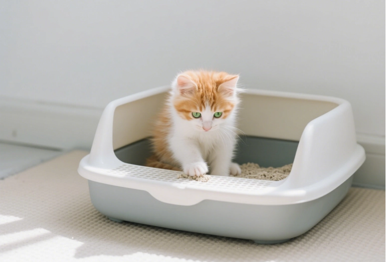 Why Is My Cat Laying in the Litter Box?