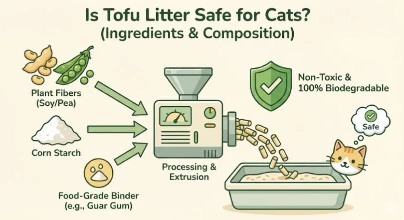Is tofu litter safe for cats2