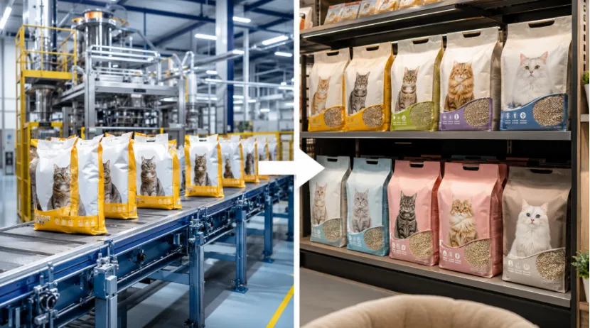 OEM vs Private Label Cat Litter Start Your Brand in 2026