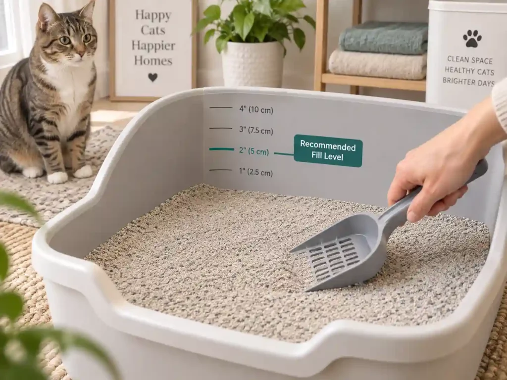 How Much Cat Litter Should You Use A Practical Fill-Depth Guide