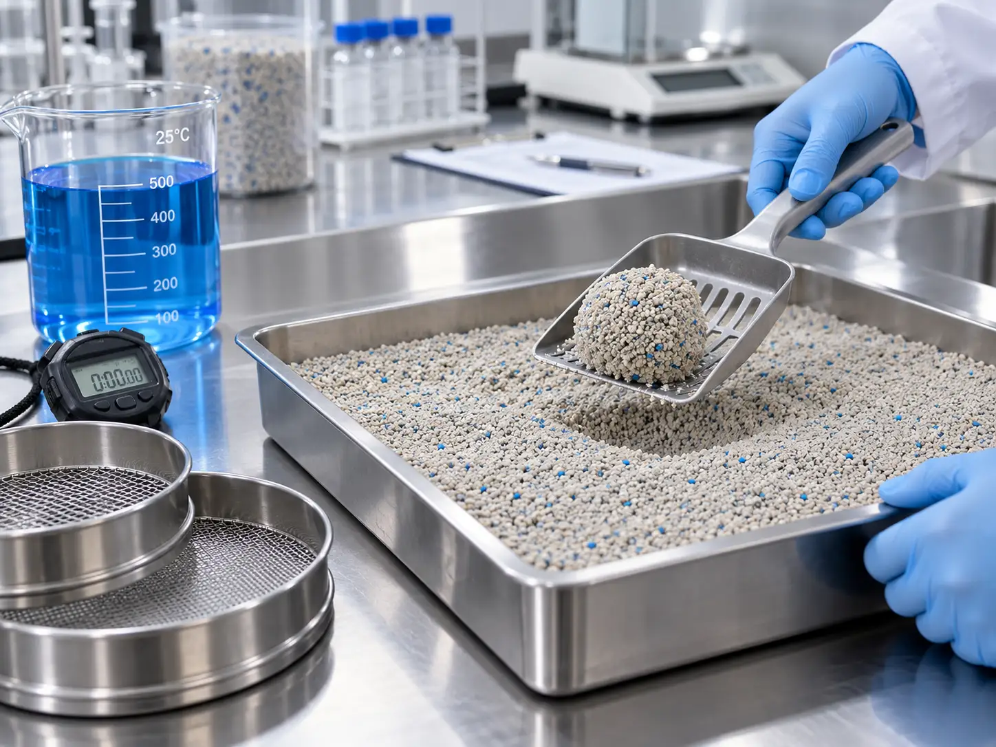 Standardized clumping test